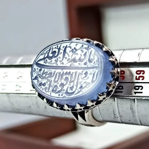 انگشترنقره عقیق یاسی یمنی