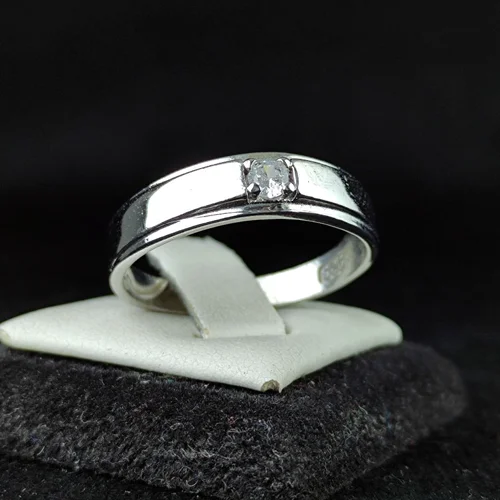 حلقه ست نقره جواهری زنانه و مردانه