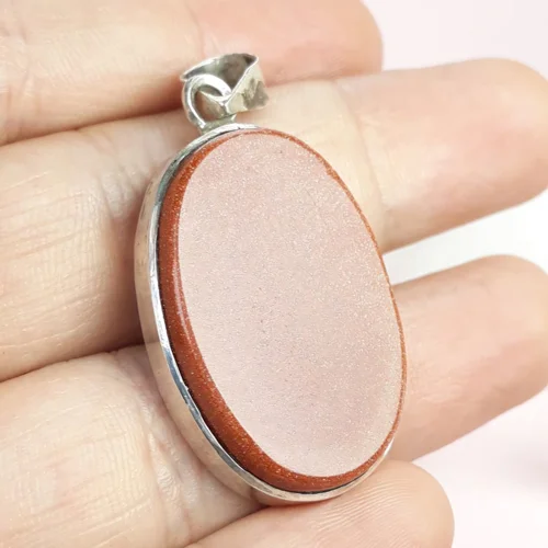 مدال زنانه نقره دلربا دست ساز