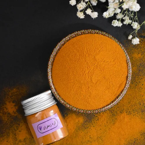 گرد زعفران اصل قائنات بسته یک مثقالی