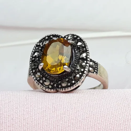 انگشترنقره الکساندریت زنانه اصل