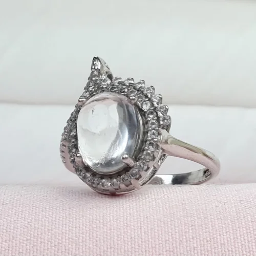 انگشتر نقره زنانه درنجف خطی