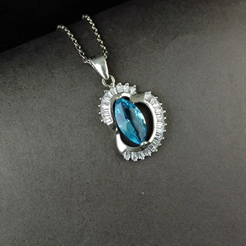 مدال جواهری توپاز سوئیسی اصل