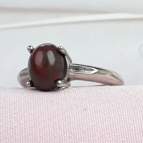 انگشترنقره اپال زنانه اصل